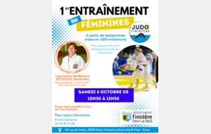 1e Entrainement des féminines du 29