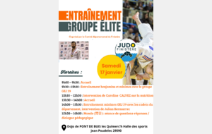 Entrainement départemental Benjamins/Minimes et Cadets