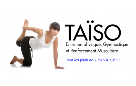 venez vous initier au Taïso